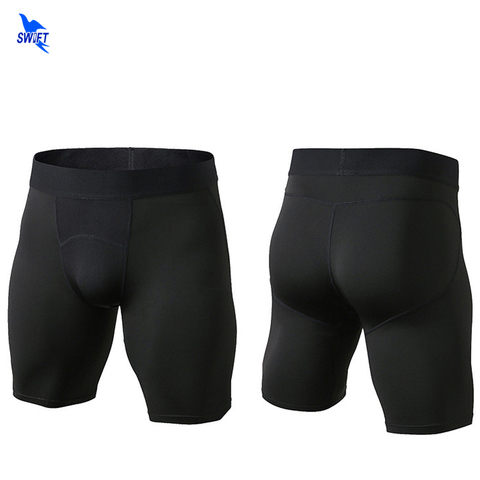 Summer Running Compression Tights Shorts Men GYM fitness Boxer Panties Quick-drying Stretch Football Trousers Jogging MMA Trunks ► Photo 1/6