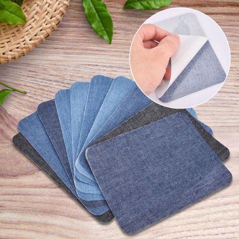 Patches 10Pcs Thermal Sticky Iron On Mending Patches Jeans Bag Hat Repair Decor Design iron on patches ► Photo 1/6