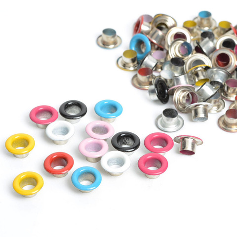 100pcs Scrapbook Eyelet Metal eyelets For Scrapbooking DIY embelishment for  homework clothes sewing garment eyelets - Price history & Review, AliExpress Seller - Kalliope Exclusives Store