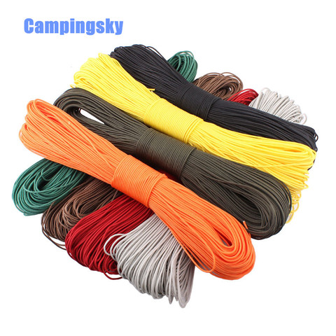 Paracord 2mm one stand Cores Paracord for Survival Parachute Cord Lanyard Camping  Climbing Camping Rope Hiking - Price history & Review, AliExpress Seller -  campingsky Official Store