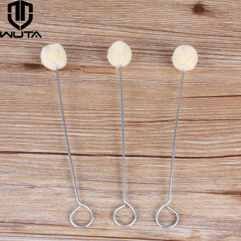 WUTA 5pcs/pack Natural Wool Daubers Leather Dyeing Finishes Applicator Glue Paint  leather craft tool Send by Standard Shipping ► Photo 1/3