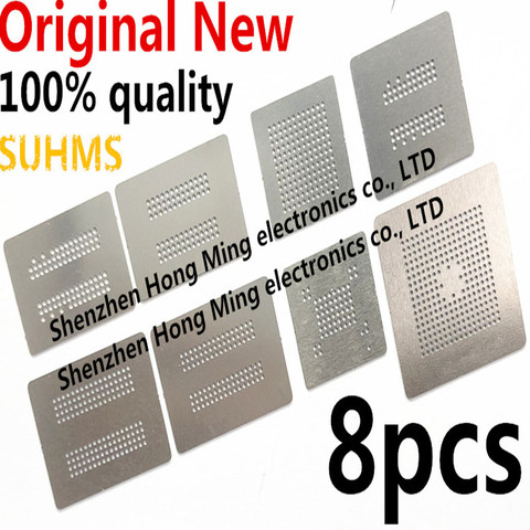 8pcs Directly Heat BGA Reballing Stencil Template for Memory RAM DDR1 DDR2 DDR3 DDR5 ► Photo 1/1