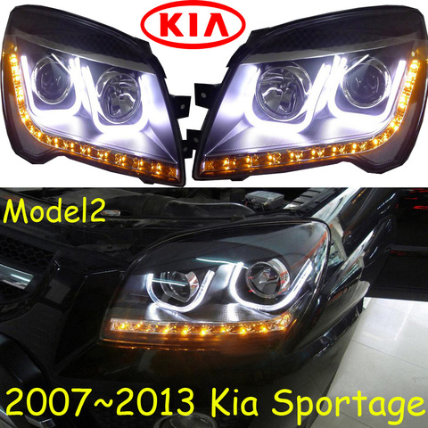 Bumper lamp for KlA Sportage headlight,2007 2008 2009 2010 2011 2012 2013year Sportage daytime light,sportager,sportage r ► Photo 1/6