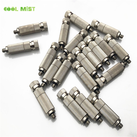 S171 Misting Nozzle For High Pressure Cooling System ,Stainless Steel With Net Filter UNC10-24 Thread 20pcs/lot ► Photo 1/6