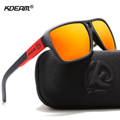 KDEAM Protect Your Eyes Jams Polarized Sunglasses Men Matte Black Sun  Glasses Man Surf Sport Sunglass With Package KD520 - Price history & Review, AliExpress Seller - KDEAM Official Store