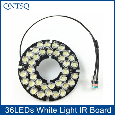 White Light,back light 36 x 5 White IR LED board  CCTV cameras night vision  DC12V power supply.CY-36F5WIR ► Photo 1/1