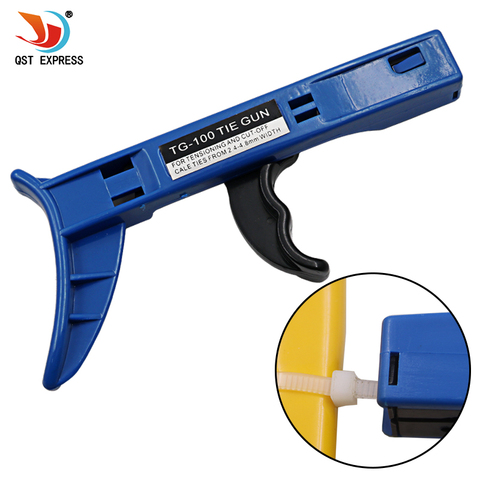 TG-100 Fastening and cutting tool special for Cable Tie Gun For Nylon Cable Tie width: 2.4-4.8mm ► Photo 1/6
