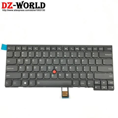 New/Orig US English Backlit Backlight Keyboard for Thinkpad T431S T440 T440P T440S T450 T450S T460 04X0101 04X0139 0C43906 ► Photo 1/3