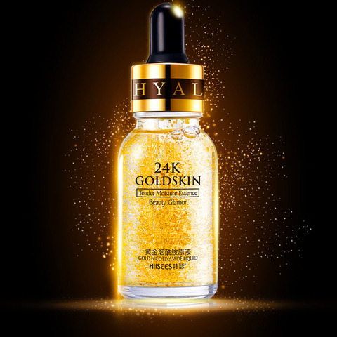 Primer Makeup 24K Gold Essence Oil Control Face Moisturizer Whitening Base Make Up Primer Pore Minimizer Skin Serum ► Photo 1/5