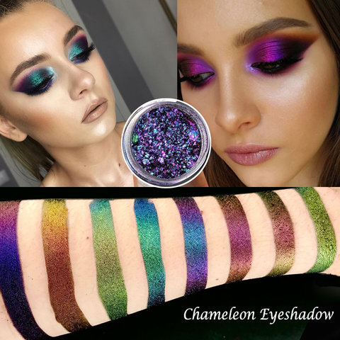 0.2g Hot Chameleon Pigment Chameleon Eyeshadow Multi Chrome Eyeshadow Prismatic Powder SKY BORN Shiny Glitter Eyeshadow Palette ► Photo 1/6