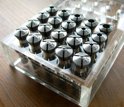 20 pcs Spring Collets Collet for 8mm Watchmaker lathe ► Photo 1/1