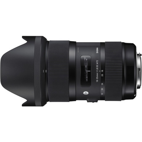Sigma 18-35 lens SIGMA Art 18-35mm F1.8 DC HSM SLR Lens For Nikon D5200 D5300 D5500 D5600 D90 D7000 D7100 D7200 D7500 D300 D500 ► Photo 1/6