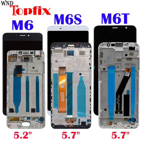For Meizu M6 LCD Display Touch Screen M711H M711M M711Q M6S LCD M712H M712Q For MEIZU M6T LCD M811Q Screen Replacement ► Photo 1/6