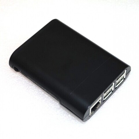 1pcs Raspberry Pi 3 Black Case Cover Shell Enclosure Box ABS box ► Photo 1/2