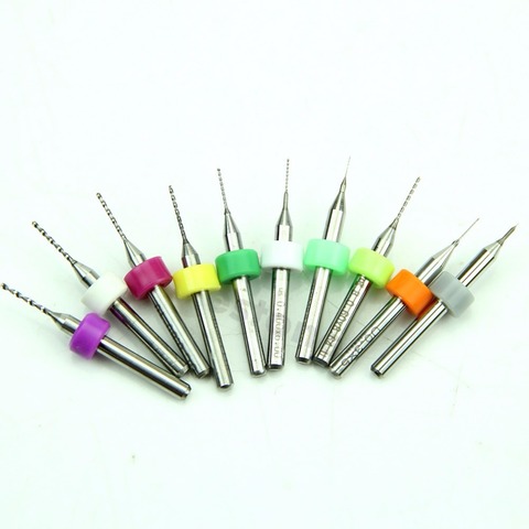 10Pcs/lot 0.1mm-1.0 mm PCB Print Circuit Board Carbide Micro Drill Bits Tool ► Photo 1/5