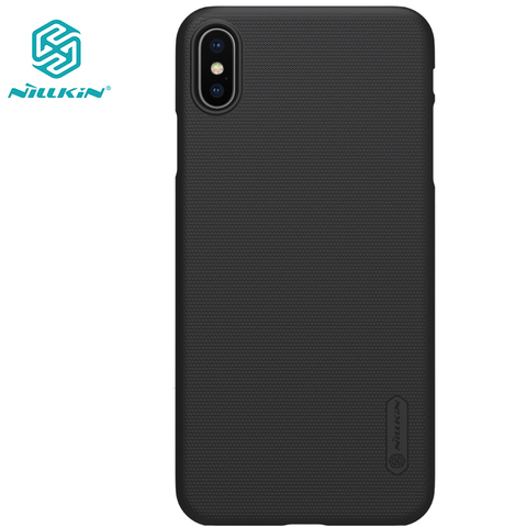 case for iphone XS Max XR X NILLKIN Super Frosted Shield hard PC back cover case for apple iphone XS Max gift phone holder ► Photo 1/1