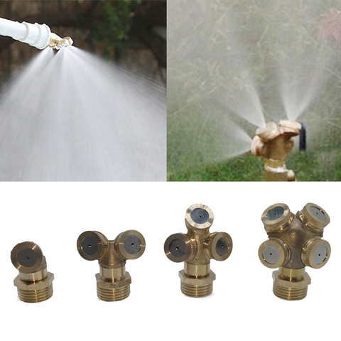 Micro Mist Nozzles Water Spray Nozzle Garden Sprinkler Adjustable Spray Nozzles ► Photo 1/6