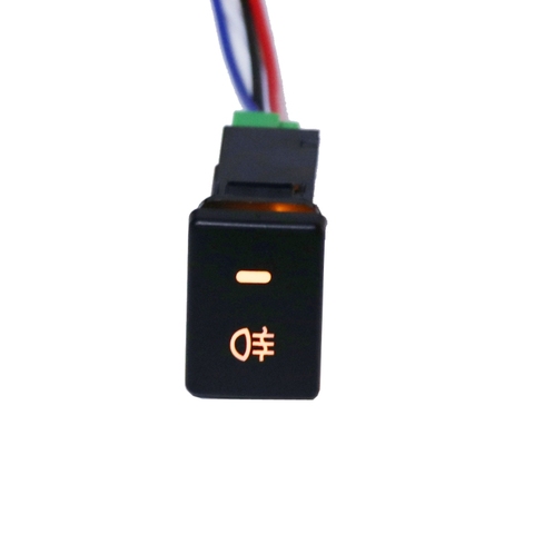 DC12V Rear Fog light Push Switch 4 Wire Button For Toyota Camry Prius Corolla ► Photo 1/6