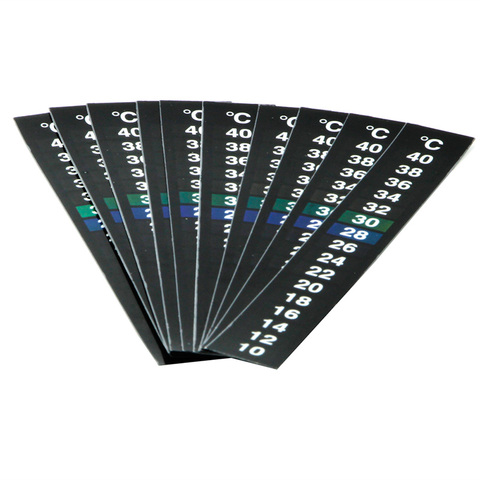 10pcs Digital Aquarium Fish Tank Thermometer Temperature Sticker Stick-On W215 ► Photo 1/6