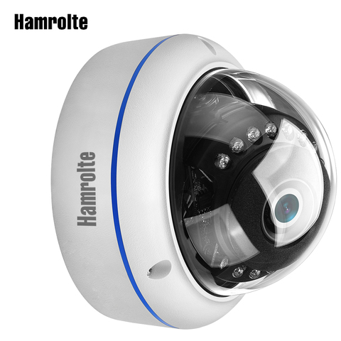 Hamrolte AHD Camera 1080P/720P High Resolution Vandal-proof Dome Waterproof Indoor/Outdoor Camera Nightvision CCTV Camera ► Photo 1/6