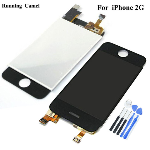 LCD Screen Display Touch Screen Digitizer Complete Front Assembly For iPhone 2G 1st generation ► Photo 1/2