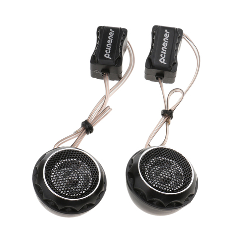 2 Pieces Car Stereo Audio Universal Speaker with Subwoofer Tweeter Power Cord ► Photo 1/6