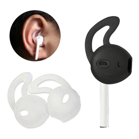 5 Pair/lot  EarPods Covers Sports Silicone Ear Cap Earphone Sleeve Headphone Adapter Protective Cover Accessories for phone ► Photo 1/6