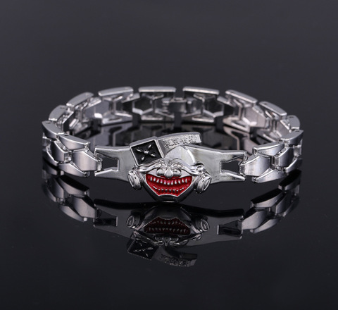 MJ Anime Jewelry Tokyo Ghoul Logo Steel Bracelets Cosplay Accessories Free Shipping ► Photo 1/2
