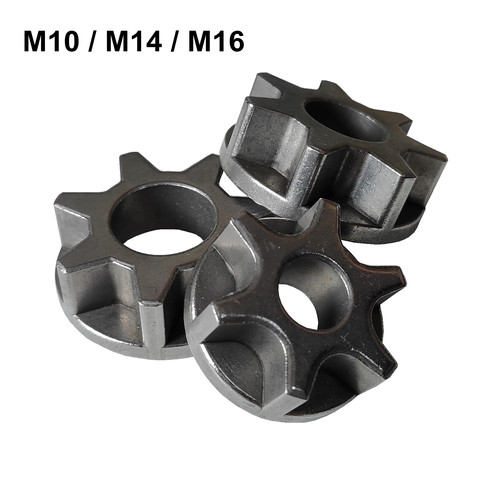 M10/M14/M16 Chainsaw Gear 100 115 125 150 180 Angle Grinder Replacement Gear Chainsaw Bracket Asterisk Power Tool Accessories ► Photo 1/4