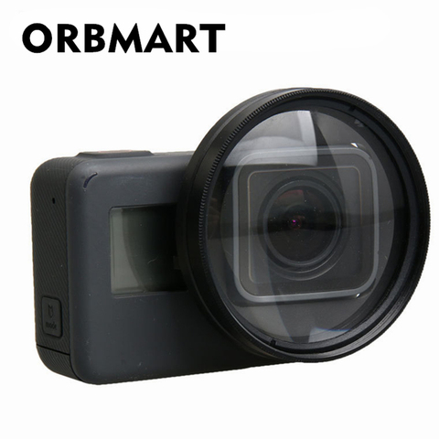 ORBMART 52mm Magnifier 10x Magnification Macro Close Up Lens For GoPro Hero 5 6 7 Black Go Pro Hero5 Camera Lens Filter ► Photo 1/6