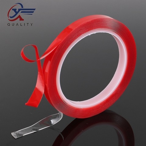 Double-sided Length 3M Width 6/8/10/12/15/20MM Strong Clear Transparent Acrylic Foam Adhesive Tapedouble Sided Adhesive Tape ► Photo 1/5