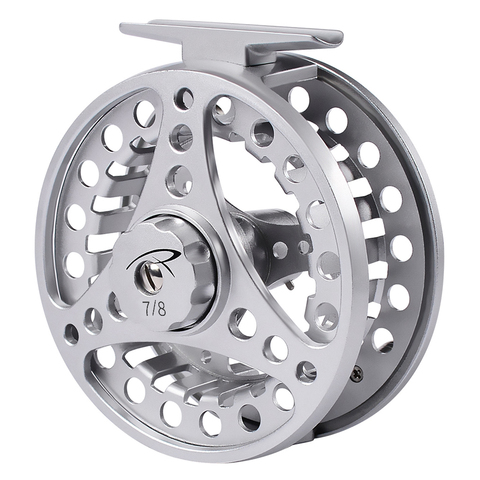 PROBEROS Fly Fishing Wheel 3/4-5/6-7/8 WT Fly Fishing Reel Aluminum Fly Reel CNC Machine Cut Large Arbor Die Casting ► Photo 1/6