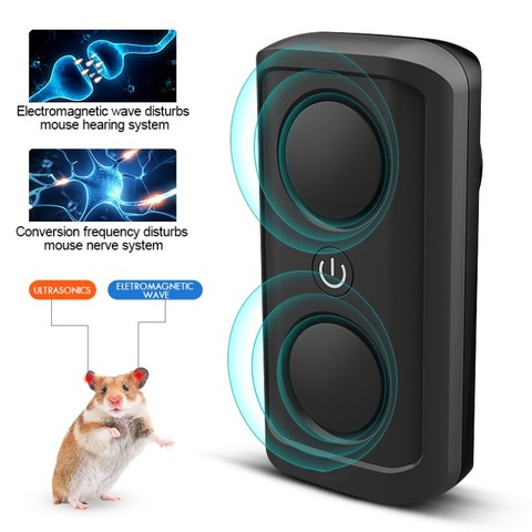 Ultrasonic Electronic Pest Control Rodent Rat Mouse Repeller Mice Mouse Repellent Anti Mosquito Mouse Repeller Rodent ► Photo 1/6