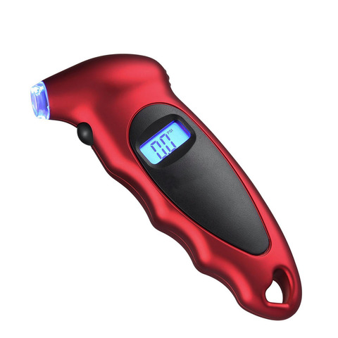Digital Tire Pressure Gauge 150 PSI 4 Settings for Car Truck Bicycle with Backlit LCD and Non-Slip Grip ► Photo 1/6