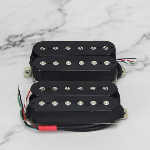 FLEOR Guitar Pickup Alnico 5 Humbucker Pickup Black for Electric Guitar Double Coil ,Neck or Bridge Pickup Choose ► Photo 1/6