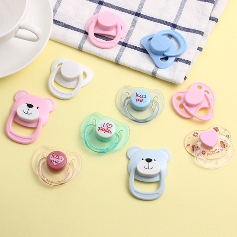 Brand New Lovely Doll Magnet Pacifier Doll Supplies Dummy Nipples Magnet For New Reborn Baby Kids Toy Doll Accessories ► Photo 1/6