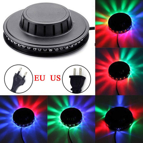 Mini 48 LEDs 8W RGB Sunflower Laser Projector Lighting Disco Stage Light Bar DJ Sound Background Wall Light Christmas Party Lamp ► Photo 1/6