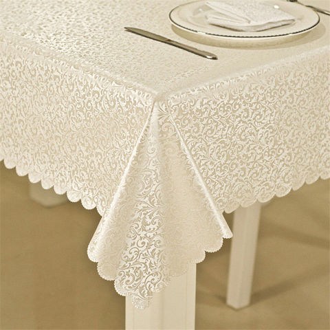 High Quality Waterproof Oilproof Tablecloth with Exquisite flowers home Decoration Kitchen table cloth rectangular Table Cover ► Photo 1/6