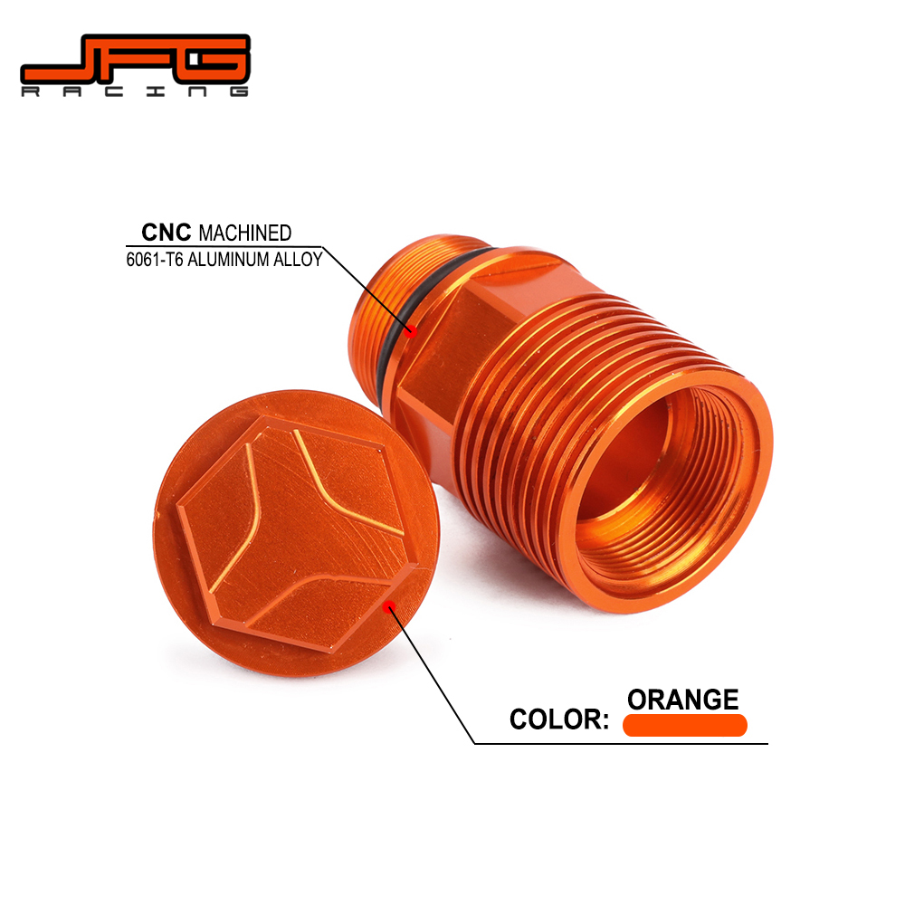 Rear Brake Master Cylinder Reservoir Cap Orange For KTM SX/SX-F/XC/XC-W/EXC