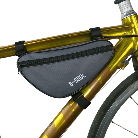 HOT Cycling Front Bag Waterproof Outdoor Triangle Bicycle Front Tube Frame Bag Mountain Bike Pouch Bike Frame Bag accessories ► Photo 1/6