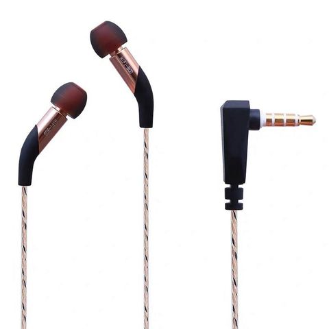 diy hifi X10 Beryllium Dynamic Driver Unit 3.5mm In Ear Earphone HIFI DJ Metal Earphone Headset Earbud With Microphone ► Photo 1/1