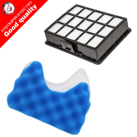 Vacuum Cleaner Filter Spare Parts Set Kit of Filters and Sponge Filter for Samsung DJ97-00492A SC6520 SC6530 /40/50/60/70/80/90 ► Photo 1/4
