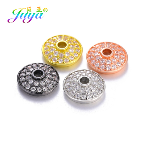 Juya DIY Handicraft Jewelry Accessories Decorative Rondelle Flower Bead Caps For Handmade Tassels Pearl Earring Bracelet Making ► Photo 1/6