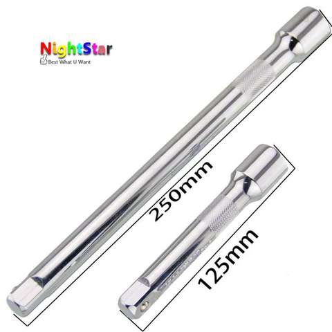 12.5cm 25cm Long Extension Bar Set 1/2 Drive Ratchet Socket Wrenches Hand Tool Extender ► Photo 1/3