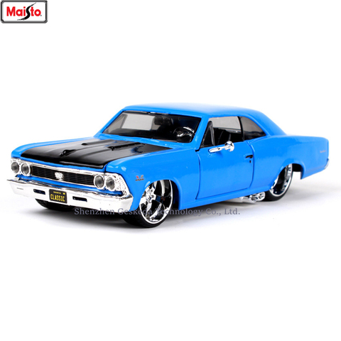 Maisto 1:24 1966 Chevrolet SS simulation alloy car model crafts decoration collection toy tools gift ► Photo 1/6