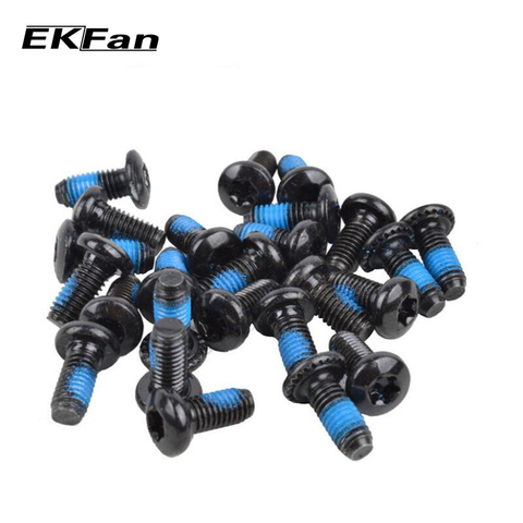 12pcs Mountain Bike Brake Rotor Bolts Mtb Cycling M5*0.8P Screws Stainless Steel T25 Cycle Bicycle Brake Disc Bolts Screw ► Photo 1/6