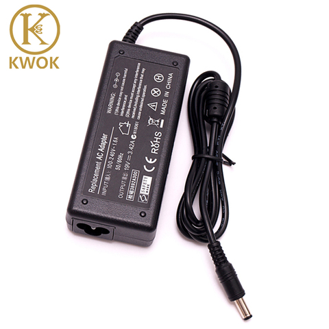 19V 3.42A 5.5X2.5mm Laptop Charger AC Adapter Power Supply For Acer Asus laptop A43E X43BU S-7200 SADP-65KB Portable Charger ► Photo 1/6