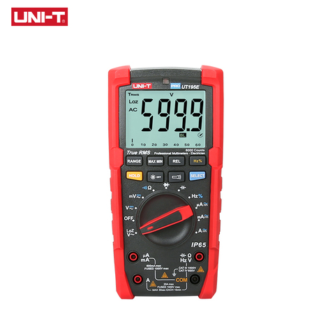 UNI-T UT195E Industrial Waterproof multimeter IP65 Flashlight UT195E LoZ Voltage Measurement True RMS Digital Multimeter ► Photo 1/5