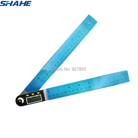 200 mm digital angle finder meter stainless steel angle ruler protractor inclinometer goniometer digital level measuring tool ► Photo 1/6