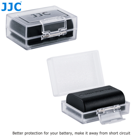 JJC Water-resistant Universal Camera Battery Box for Canon Sony Fuji Nikon Olympus DSLR Batteries Case LP-E17/NP-FW50Protector ► Photo 1/6